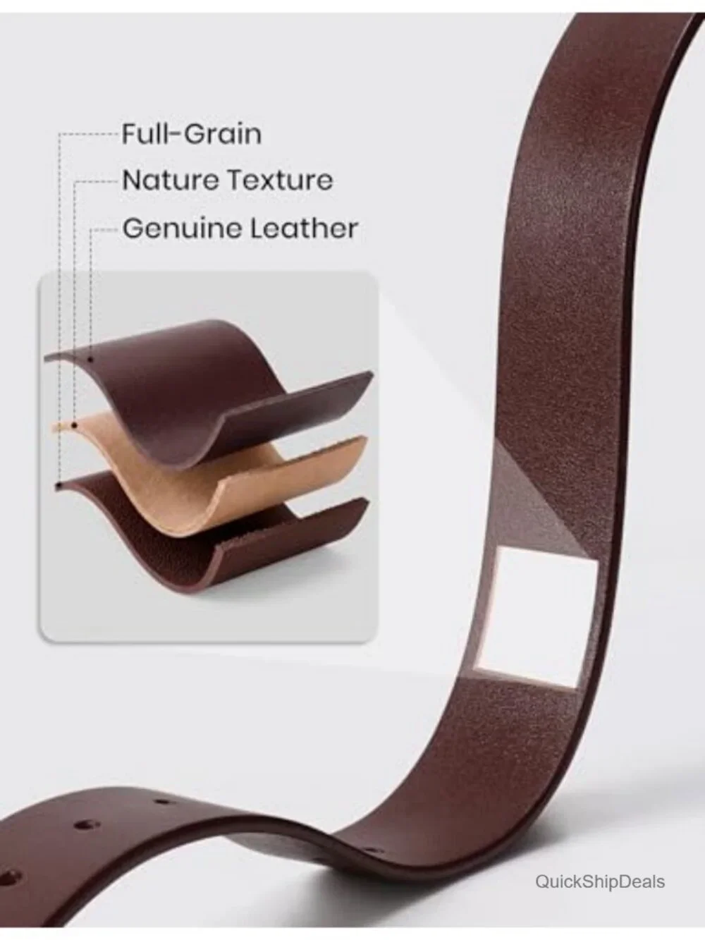Genuine Leather Belt 1.3